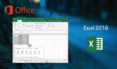 Microsoft Excel - Office 2016 Famille Et Petite Entreprise