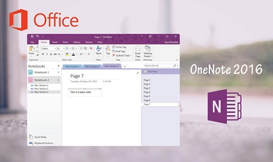 Microsoft OneNote - Office 2016 Famille Et Petite Entreprise