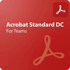 Acrobat Standard DC for Teams, Runtime: 1 Year, Users: 1 User, image 