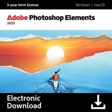 Adobe Photoshop Elements 2025, Type of license: New, Versions: Windows, image 