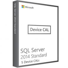 SQL Server 2014 Standard - 5 Device CALs, Client Access Licenses: 5 CALs, image 