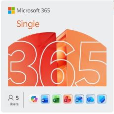 Microsoft 365 Single – 1 Person, Up to 5 Devices, 1-Year Subscription – Office Apps with Copilot & 1 TB Cloud Storage, image 