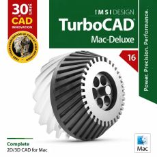 TurboCAD Mac 16 Deluxe 2D/3D, Runtime: Lifetime, image 