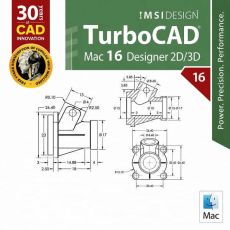 TurboCAD Mac 16 Designer 2D, Runtime: Lifetime, image 