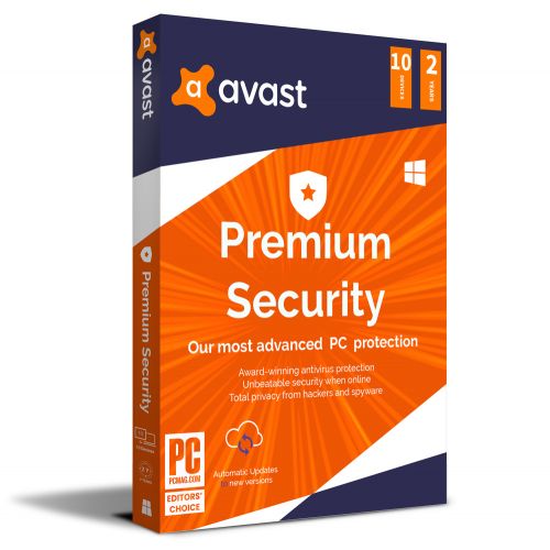 Avast Premium Security 2026-2028, Runtime: 2 Years, Appareils: 10 Appareils, image 