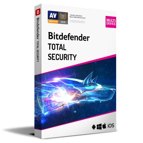 Bitdefender Total Security 2026-2029, Runtime: 3 Years, Appareils: 1 Appareil , image 