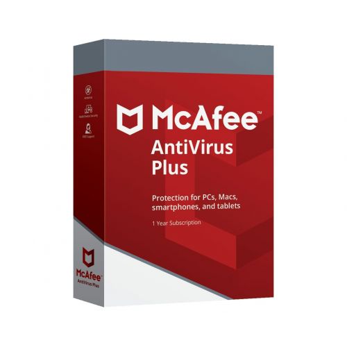 Mcafee Antivirus Plus 2026-2027, Runtime: 1 Year, Appareils: 10 Appareils, image 