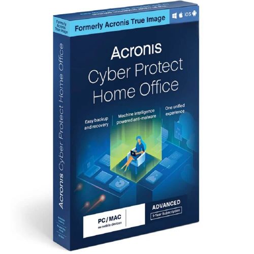Acronis Cyber Protect Home Office Advanced 2026-2027, Appareils: 1 Appareil , image 