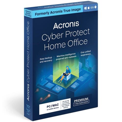 Acronis Cyber Protect Home Office Premium 2026-2027, Appareils: 1 Appareil , image 