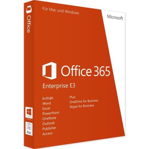 Office 365 E3, Runtime: 1 Year, Appareils: 5 Devices, image 