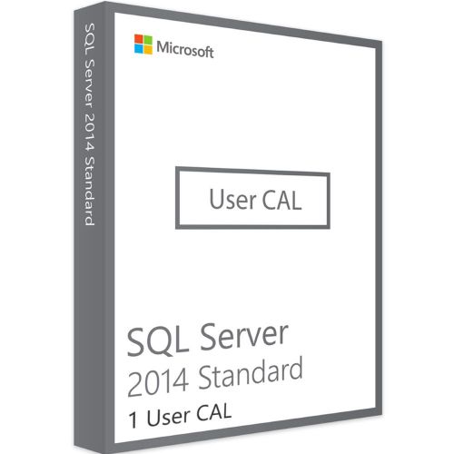 SQL Server 2014 Standard - User CALs, Client Access Licenses: 1 CAL, image 
