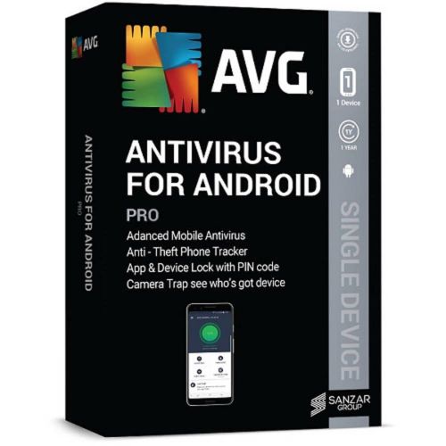 AVG AntiVirus Pro for Android 2026-2028, Runtime: 2 Years, Appareils: 1 Appareil , image 