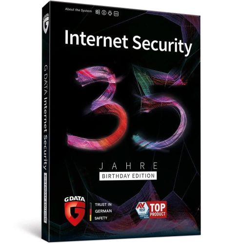 G Data Internet Security Birthday Edition 2026-2027, Runtime: 1 Year, Appareils: 5 Appareils, image 