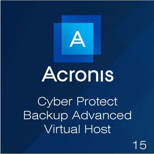 Acronis Cyber Backup Advanced Virtual Host, Type of license: New, Runtime: 1 Year, image 