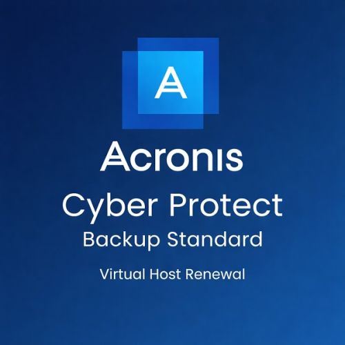 Acronis Cyber Protect - Backup Standard Virtual Host Renewal, Runtime: 1 Year, image 
